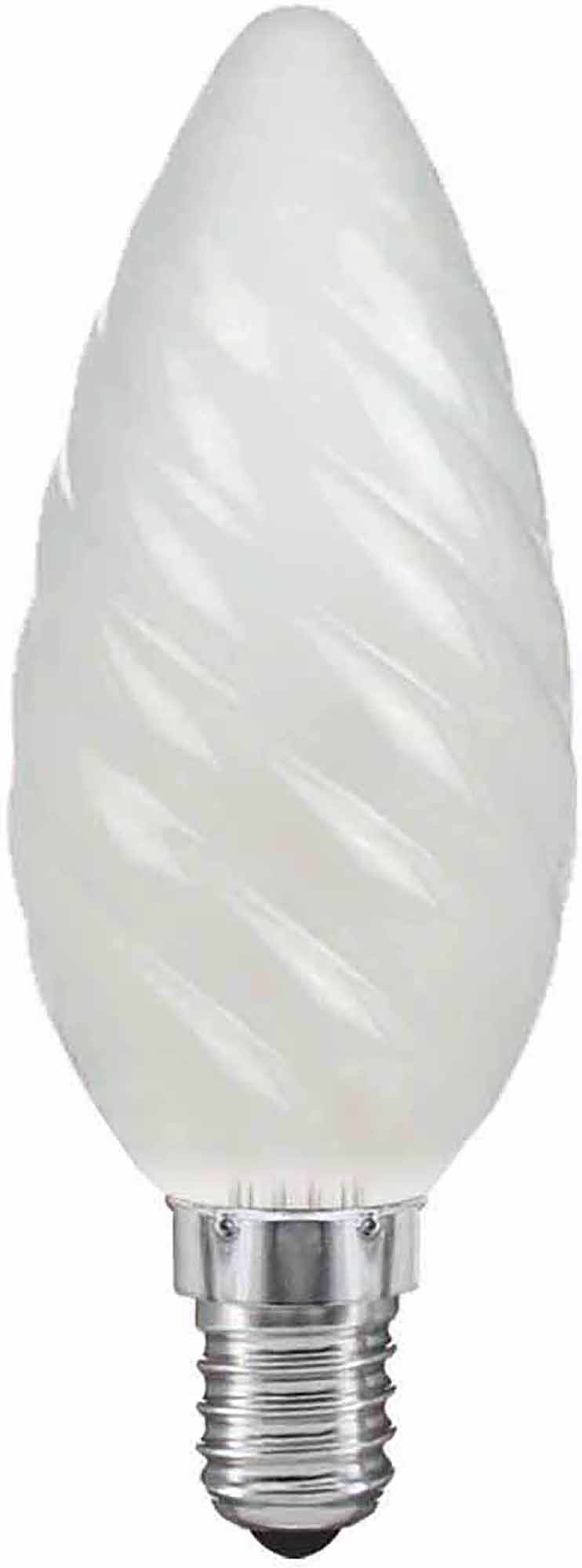 Candle 45mm Twisted Incandescent Luxram Decorative Candle
